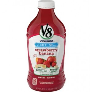 V8Â® Fruit & Vegetable Blends Light Strawberry Banana