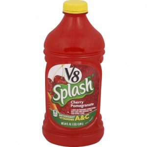 V8Â® SplashÂ® Cherry Pomegranate - Single Plastic Bottle