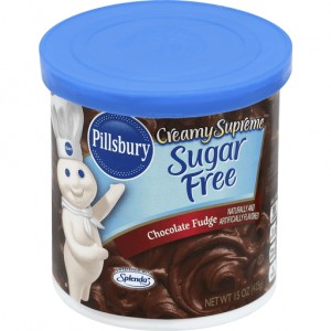 Pillsbury Creamy Supreme-Sugar Free Chocolate Fudge Frosting