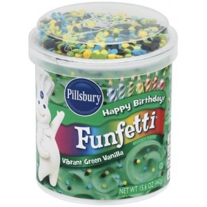 Pillsbury Funfetti - Happy Birthday! Vibrant Green Vanilla