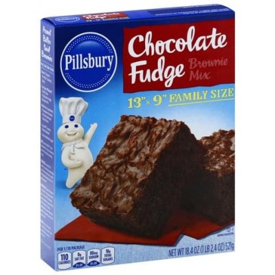 Pillsbury Brownie Mix - Chocolate Fudge - Family Size