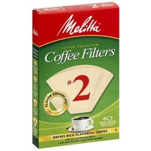 Melitta Coffee Filters - Cone - No. 2 - Natural Brown