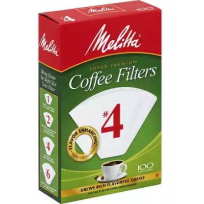 Melitta Coffee Filters - Cone - No. 4