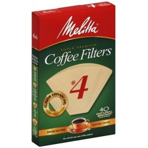 Melitta Coffee Filters - Cone - No. 4