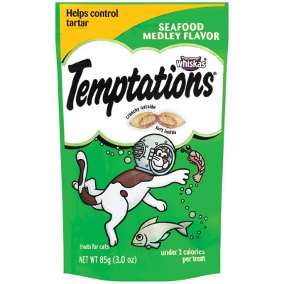 Temptations Treats for Cats - Seafood Medley