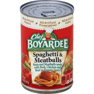 Chef Boyardee Spaghetti And Meatballs