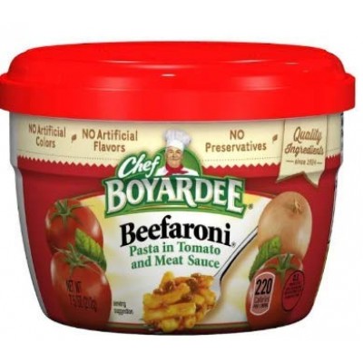 Chef Boyardee Microwaveable Beefaroni