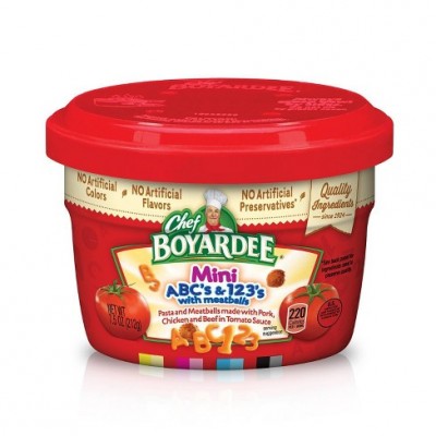 Chef Boyardee Mini-Bites - ABC's & 123's with Meatballs
