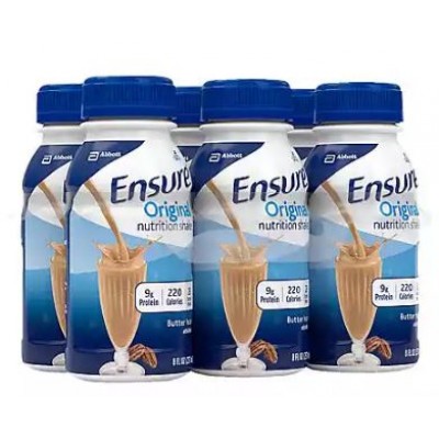 Ensure Original Nutrition Shake Butter Pecan - 6 pk