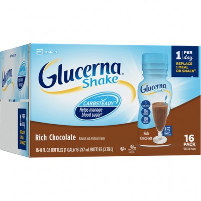 Glucerna Diabetes Nutritional Shake Rich Chocolate Glucerna Diabetes Nutritional Shake Rich Chocolate