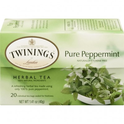 Twinings of London Pure Peppermint Herbal Tea