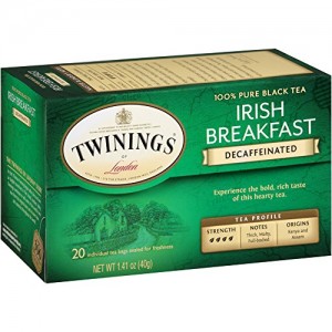 Twinings of London Classics Decaffeinated Irish Breakfast Tea