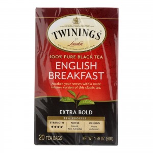 Twinings of London Extra Bold English Breakfast Tea Bags - 20 Count