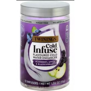 Twinings of London Blueberry, Apple & Blackcurrant Cold Water Enhance