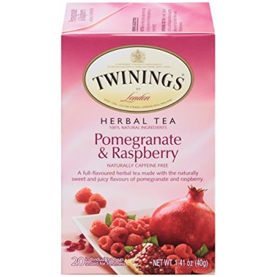 Twinings of London Herbal Tea - Pomegranate & Raspberry,