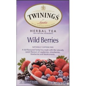 Twinings of London Herbal Wild Berries Caffeine Free Tea