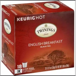 Twinings of London Peppermint Tea Caffeine Free K-Cup Pods