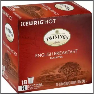 Twinings of London Peppermint Tea Caffeine Free K-Cup Pods