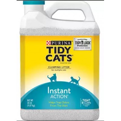 Purina Tidy Cats Clumping Cat Litter Instant Action for Multiple Cats 20 lb. Jug