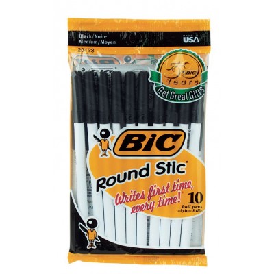 Bic Round Stic Ball Pens