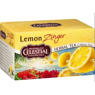 Celestial Seasonings Tea - Lemon Zinger Herb