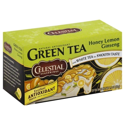 Celestial Seasonings Green Tea - Honey Lemon Ginseng