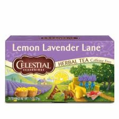 Celestial Seasonings Lemon Lavender Lane Caffeine Free Herbal Tea Bags
