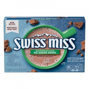 Swiss Miss Milk Chocolate No Sugar Added Hot Cocoa Envelopes