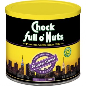 Chock Full O' Nuts Ground Coffee - French Roast