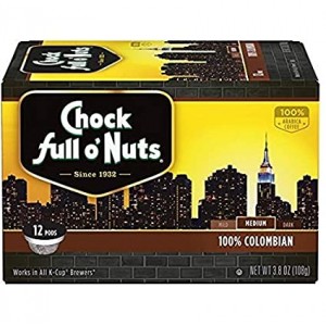 Chock Full O' Nuts 100% Colombian Single Serve
