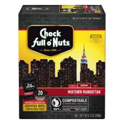 Chock Full O' Nuts Premium Selections The Heavenly Coffee - 20 Count