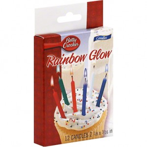 Betty Crocker Candles