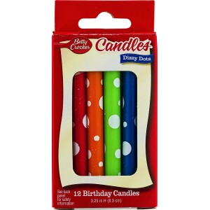 Betty Crocker Dizzy Dot Candles