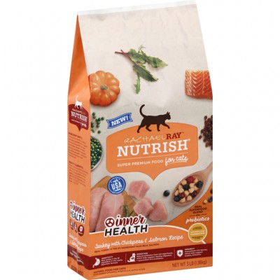 Rachael Ray Nutrish Dry Cat Food - Turkey, Chickpeas & Salmon Recipe