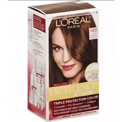 L'OrealÂ® Paris Light Reddish Brown #6RB Hair Color