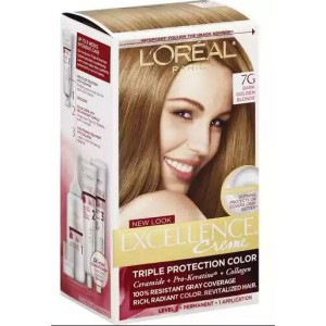 L'OrealÂ® Paris Dark Golden Blonde #7G Hair Color