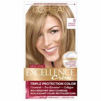 L'OrealÂ® Paris Medium Blonde #8 Hair Color