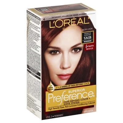 L'OrealÂ® Paris Warmer 5MB Medium Auburn Hair Color
