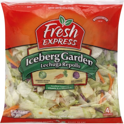 Fresh Express Iceberg Lettuce Garden Salad