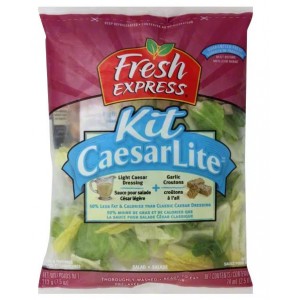 Fresh Express Caesar Lite Salad Kit