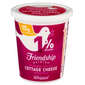 Friendship Dairies 1% Lowfat Whipped Cottage Cheese