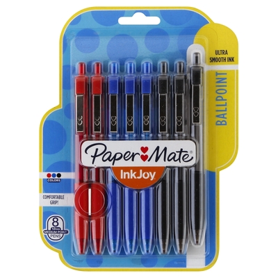 Paper Mate Inkjoy Pens - Colors Red and Black
