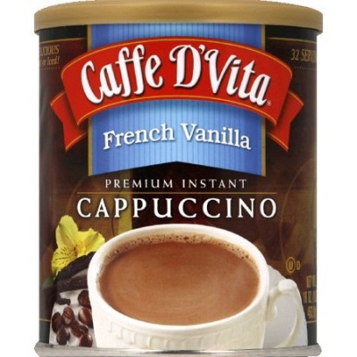 Caffe D'Vita Premium Instant French Vanilla Cappuccino
