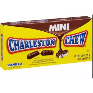 Charleston Chew Mini Vanilla Chewy Flavored Chocolate