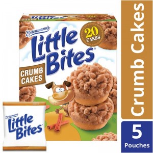 Entenmann's Little Bites Mini Crumb Cakes, 5 count