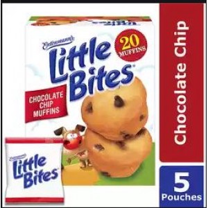 Entenmann's Little Bites Chocolate Chip Muffins 5 pouches