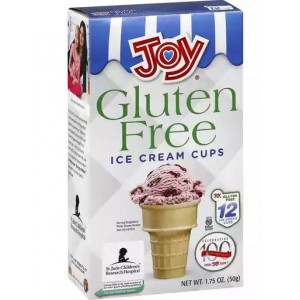 Joy Ice Cream Cups Cones - 12 Count