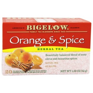 Bigelow Herbal Tea Bags - Orange & Spice