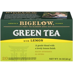 Bigelow Green Tea Bags with Lemon