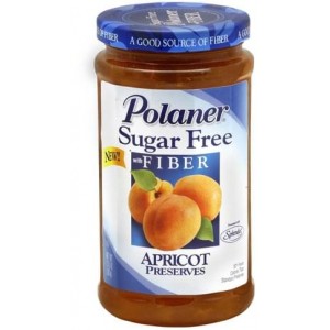 Polaner Sugar Free with Fiber Apricot Preserves